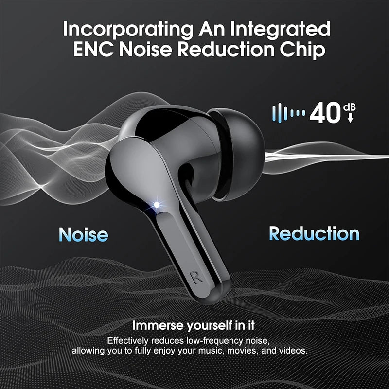 Wireless LED Earbuds